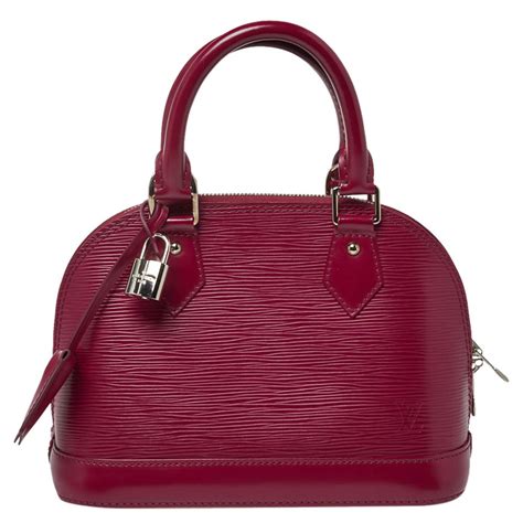 louis vuitton alma bb epi fuchsia|alma bb louis vuitton.